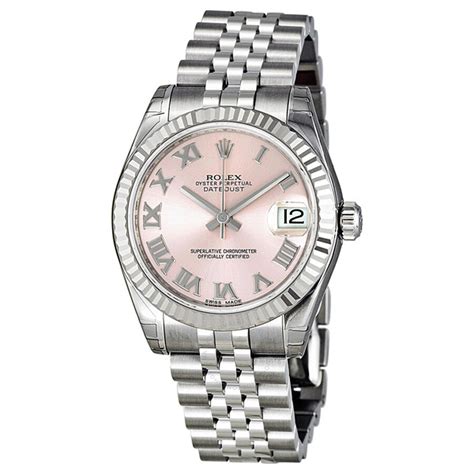 rolex datejust 31mm pink dial|rolex datejust 31 mm.